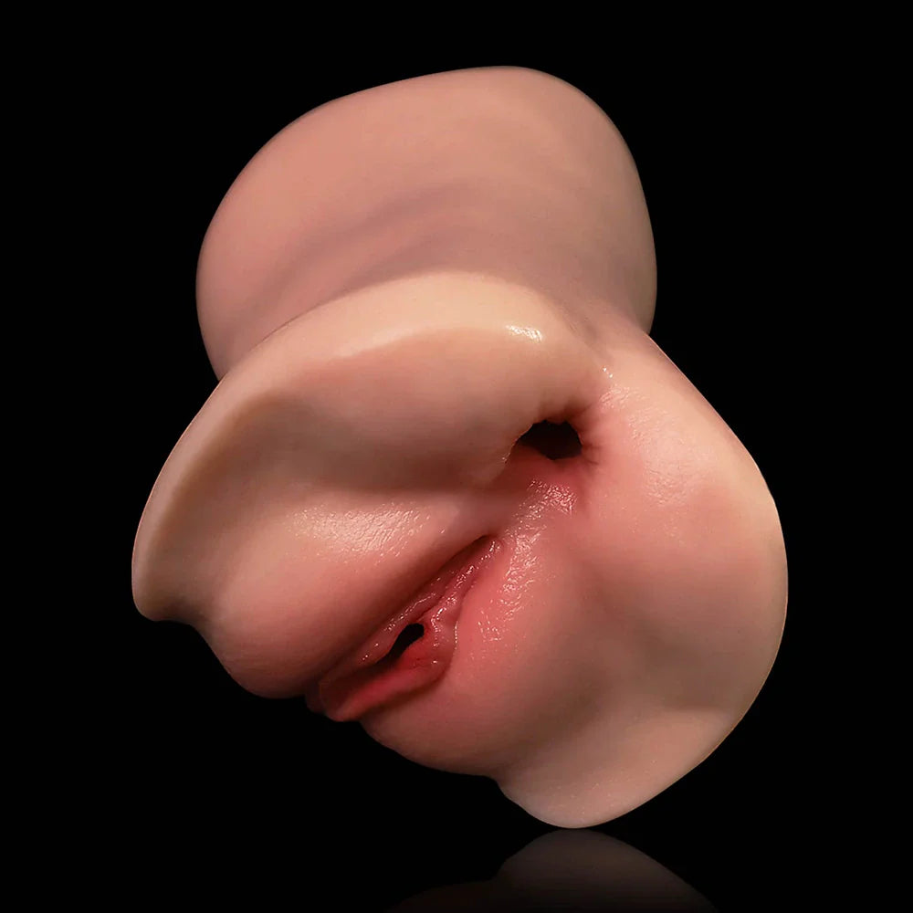 Janice: 2LB Sexy 3 in 1 Silicone Pocket Pussy