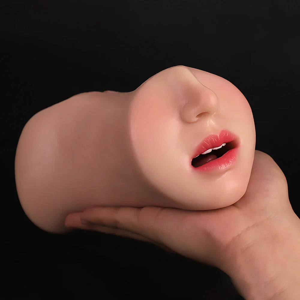 Janice: 2LB Sexy 3 in 1 Silicone Pocket Pussy