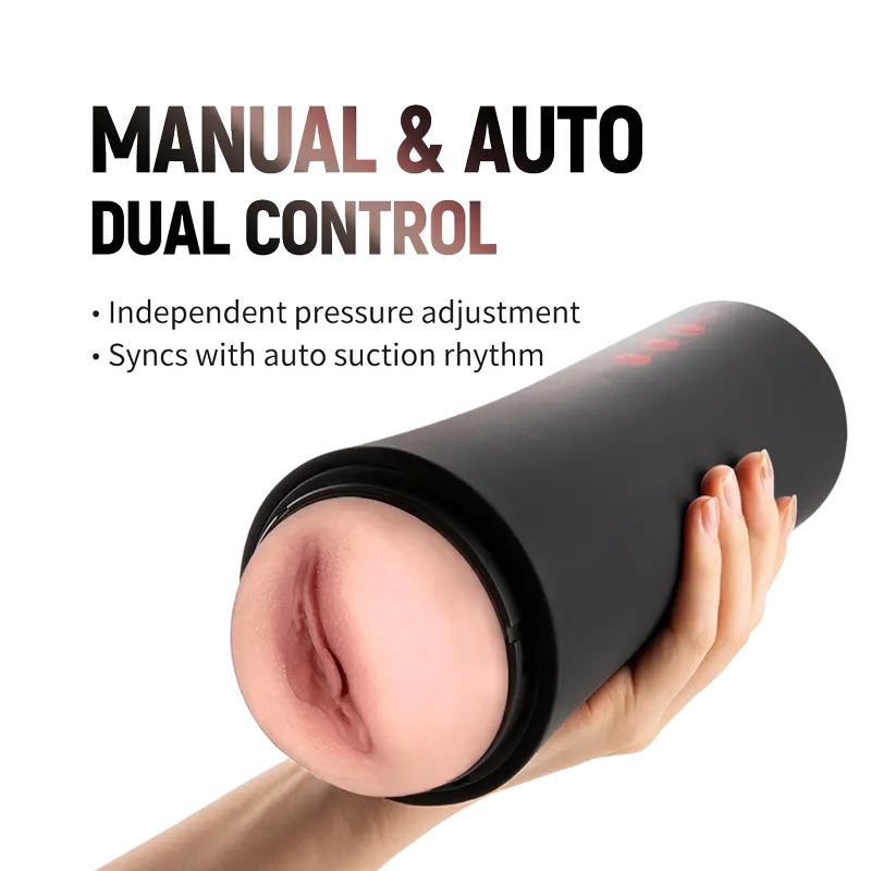 XV2: Male Masturbator with Privacy Lock, Suction & Vibration
