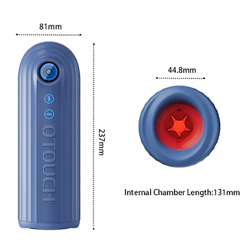 XT9: Waterproof Male Masturbator with 360° Contraction & Thrusting