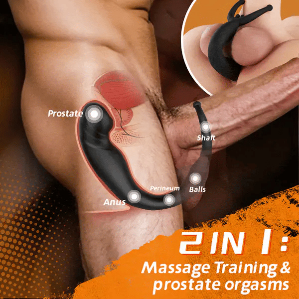 PM11: Bead Massage 9 Vibrating Prostate Anal Toy