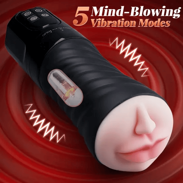 XV5: Blowmotion Suction Vibrating Oral Male Masturbator