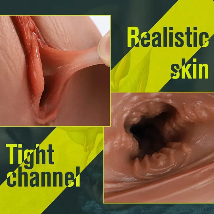 Luna: 3D Channel Textured Cheap Pocket Pussy