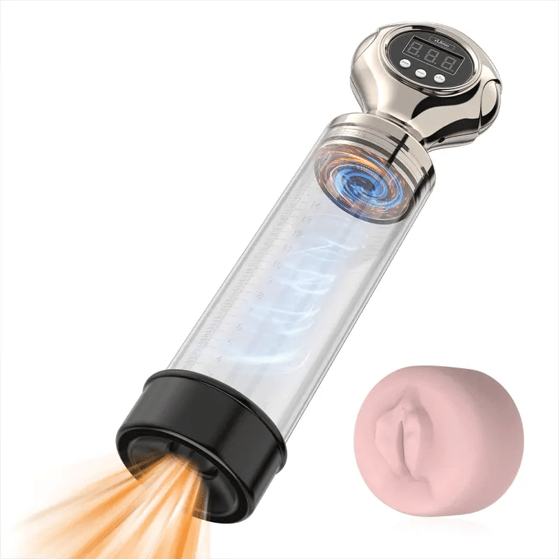 XP15: Electric Penis Enlargement Vacuum Pump With 2 Sleeves