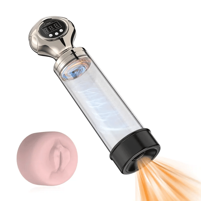 XP15: Electric Penis Enlargement Vacuum Pump With 2 Sleeves