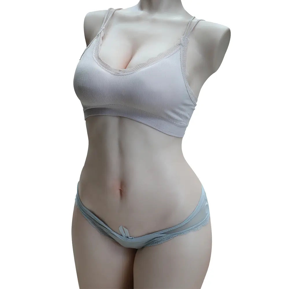 Blanche: 50.7 LB Full Silicone Life Size Female Torso