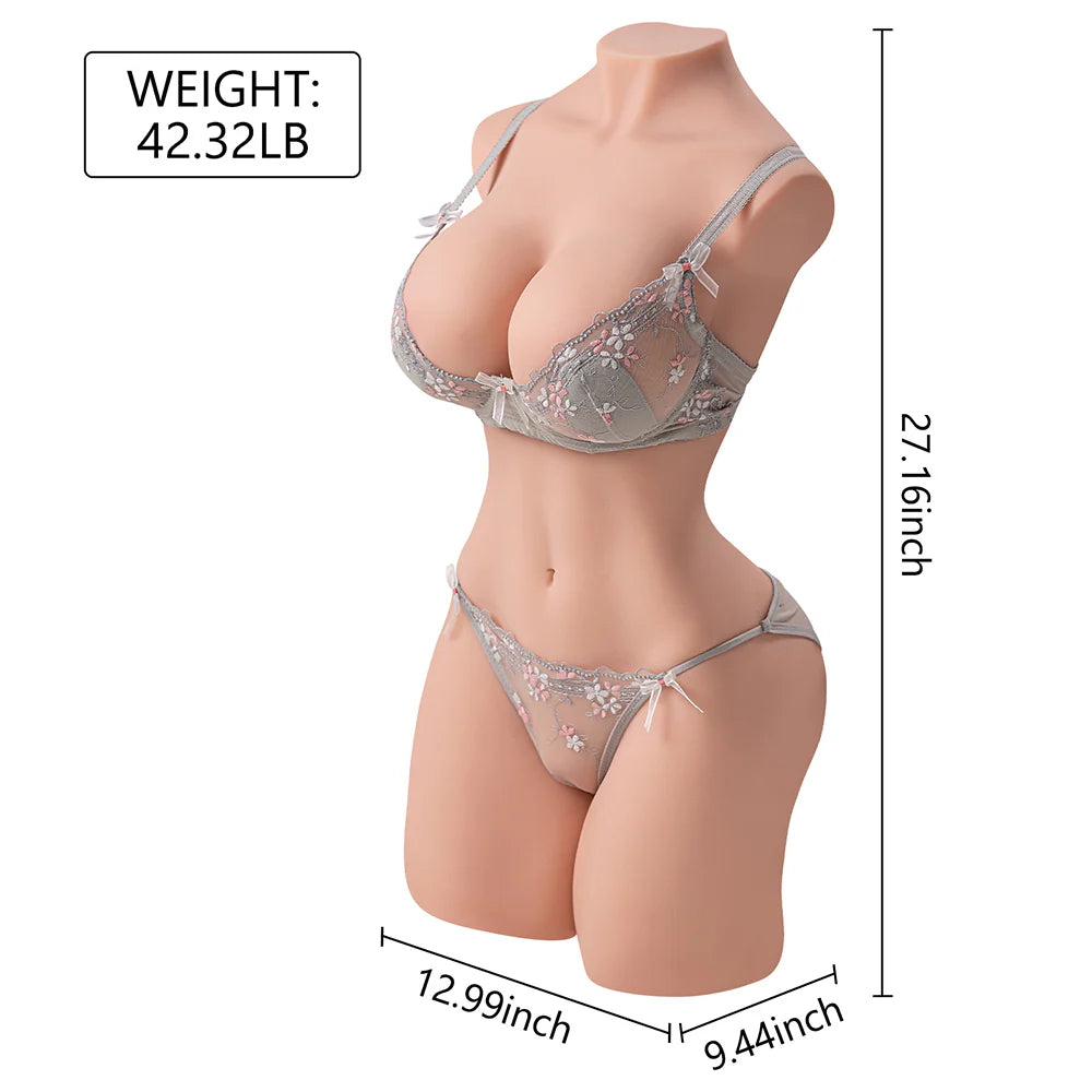 Carmen: 42.32LB Big Boobs Full Torso Sex Doll
