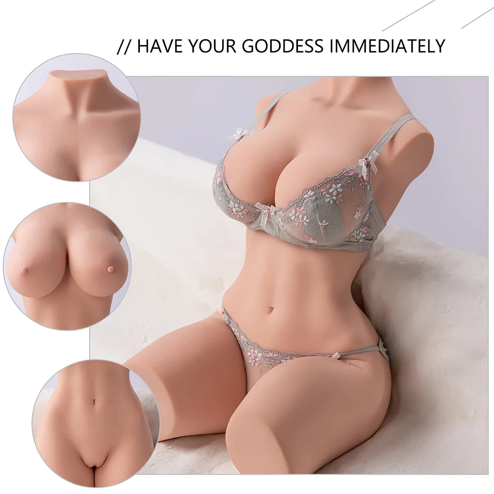 Carmen: 42.32LB Big Boobs Full Torso Sex Doll