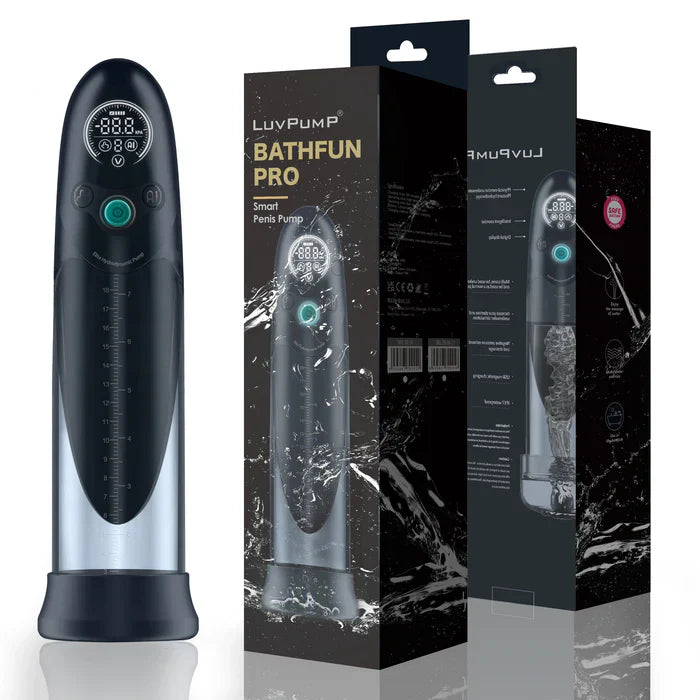 Bathfun Pro: Smart Fully Waterproof Penis Pump