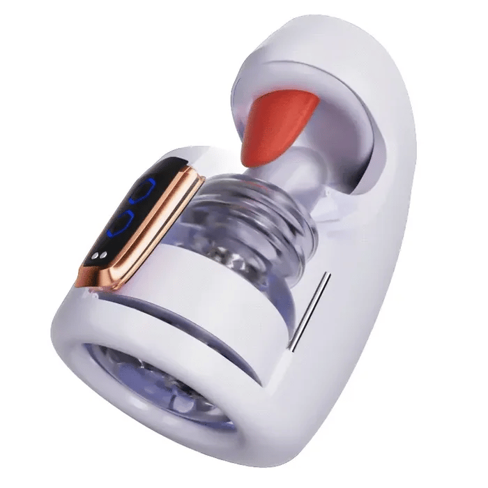 XG18 Plus: Blowjob 10 Licking Thrusting Modes Glans Training Stimulator