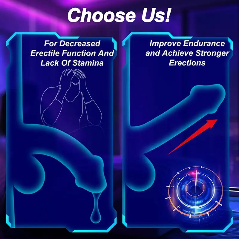 XG18 Plus: Blowjob 10 Licking Thrusting Modes Glans Training Stimulator