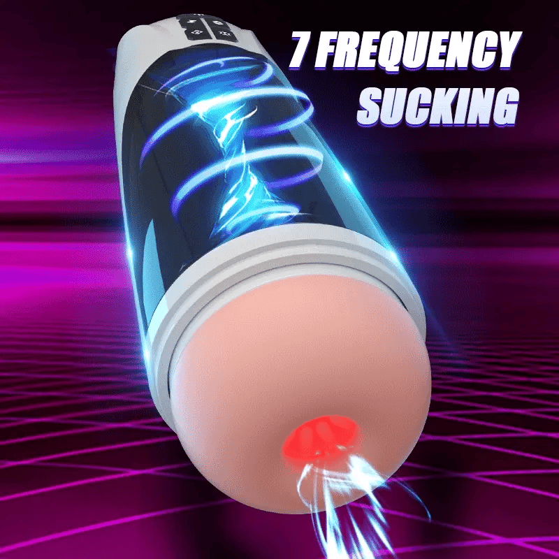 Hands-free masturbator with 7 sucking modes.