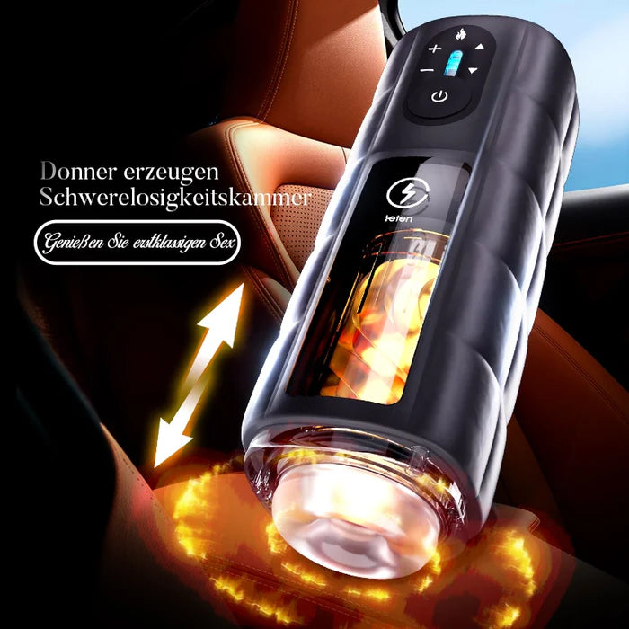 Leten Zero Gravity: 10 Frequency 6 Speed Thrusting Vibrating Stroker