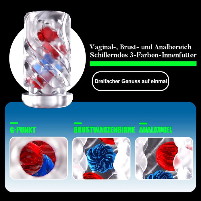 Leten Zero Gravity: 10 Frequency 6 Speed Thrusting Vibrating Stroker