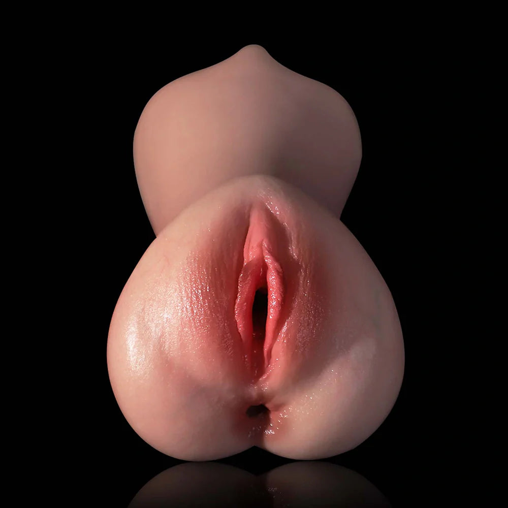 Emma: 2.3LB 3 in 1 Sexy Silicone Mouth Pocket Pussy