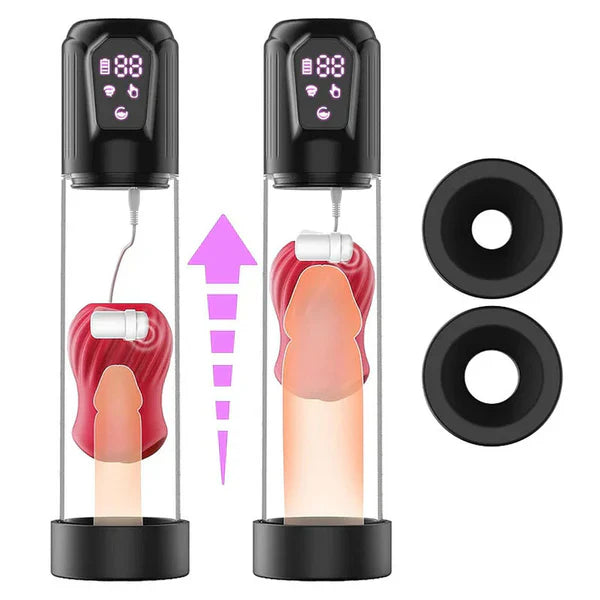XP4 Plus: 7 Vibrating & 5 Sucking Penis Pump Extender