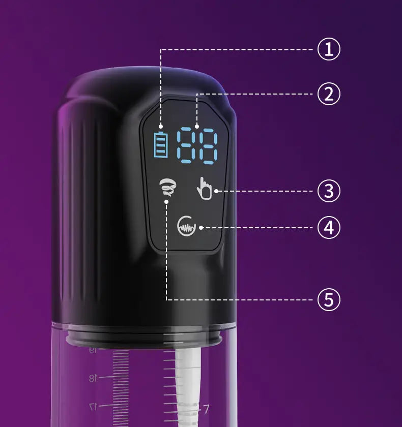 XP4 Plus: 7 Vibrating & 5 Sucking Penis Pump Extender