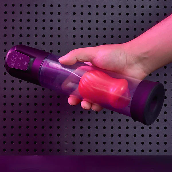 XP4 Plus: 7 Vibrating & 5 Sucking Penis Pump Extender