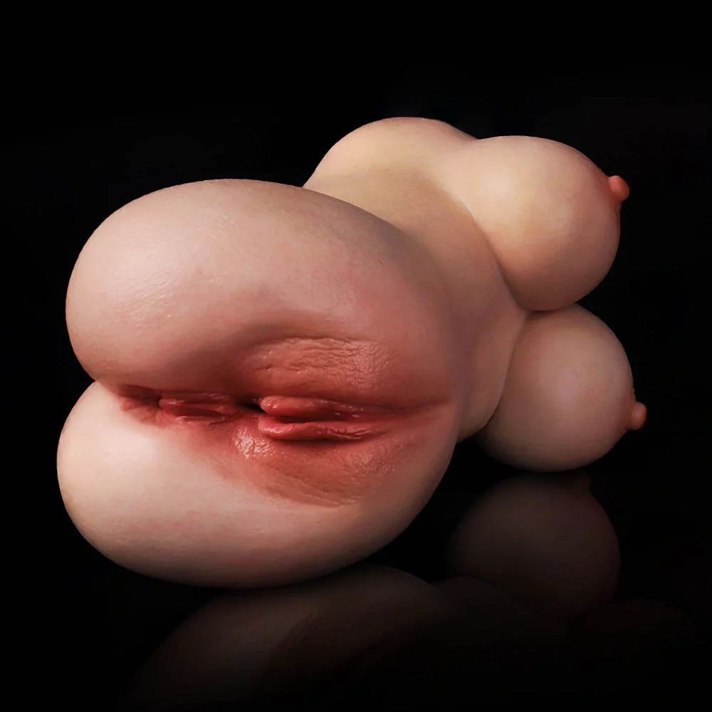 Kait: 3.1LB Silicone Pocket Pussy with Boobs