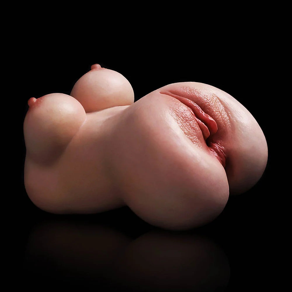 Kait: 3.1LB Silicone Pocket Pussy with Boobs