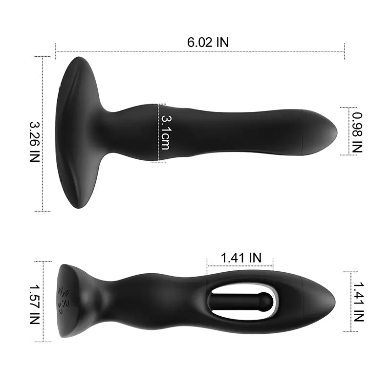 PM4: Remote Control Prostate Massager Anal Plug Toy