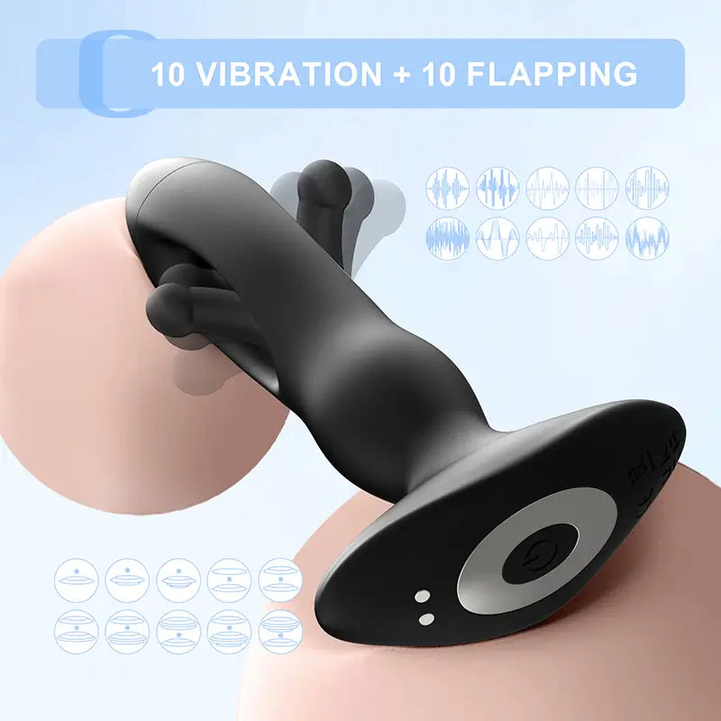 PM4: Remote Control Prostate Massager Anal Plug Toy
