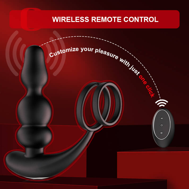 PM14: Wearable Vibrating & Rotating Prostate Massager