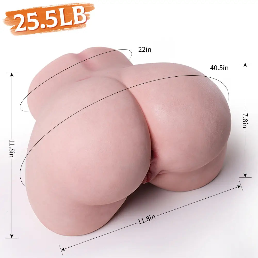 Louise: 25.5LB 1:1 Doggy Style Silicone Sex Butt