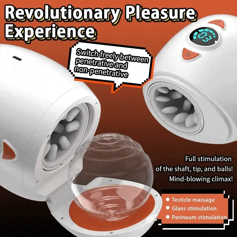 XR3: Testicle & Glans Stimulation With Thrusting Rotating Vibration Modes