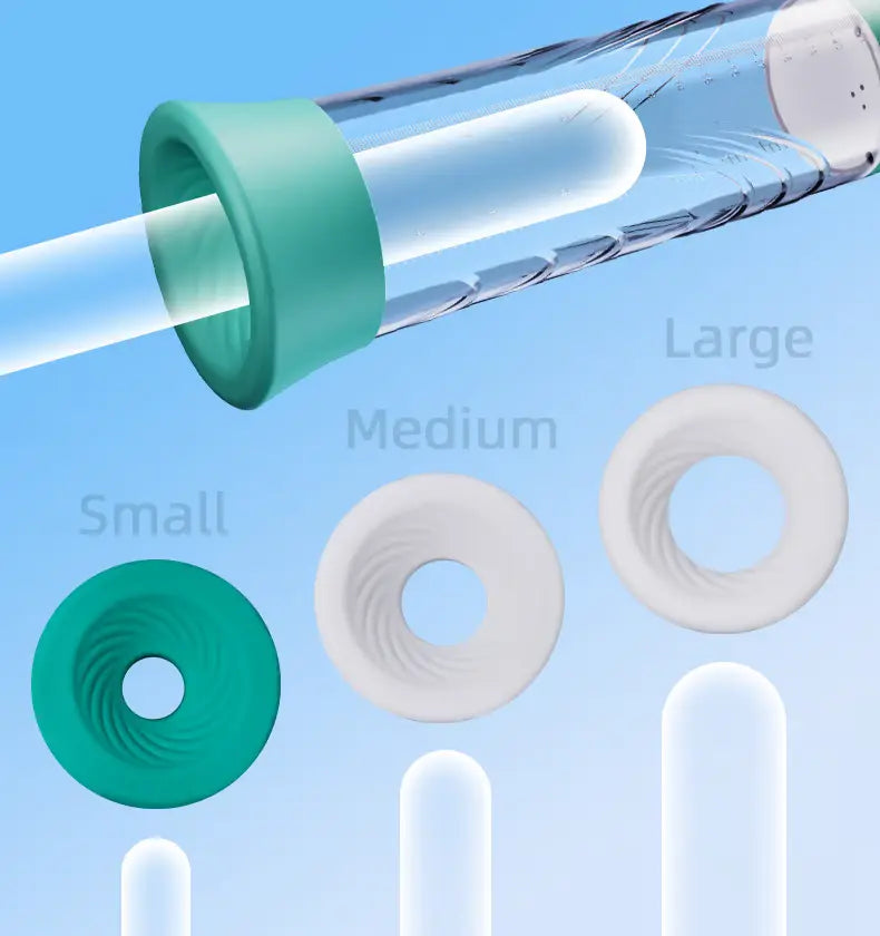 XP14: Electric Vacuum Water Penis Pump with 4 Pressure Levels 9 Sucking