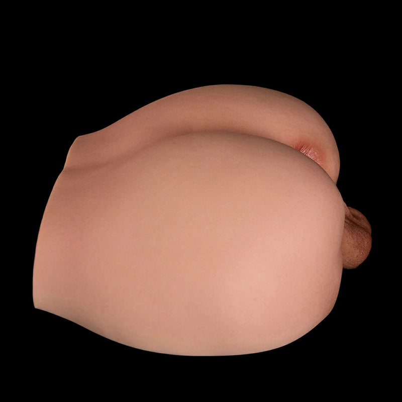 Alexis: Gay Male Masturbator with Realistic Silicone Ass & Scrotum