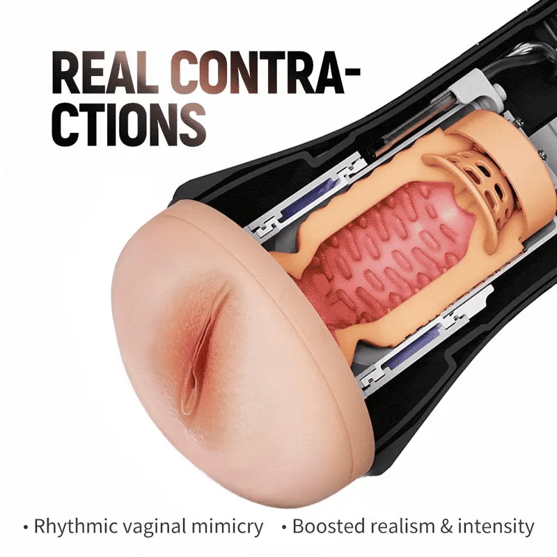 XV2: Male Masturbator with Privacy Lock, Suction & Vibration