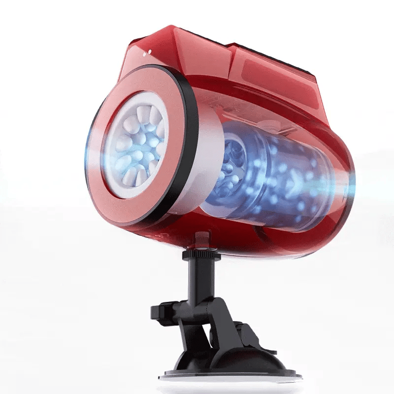 XR7: Dual-end Rotating Thrusting Vibrating Blow Job Stroker