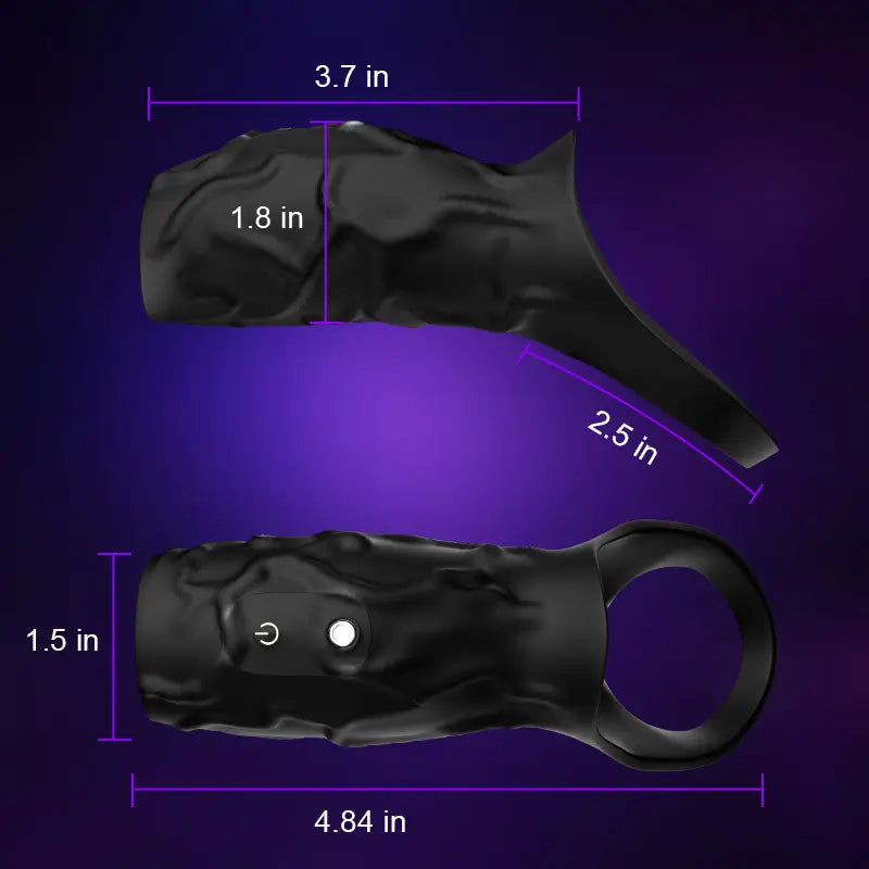 PR11: Cock Ring Sleeve with 10 Vibration Modes