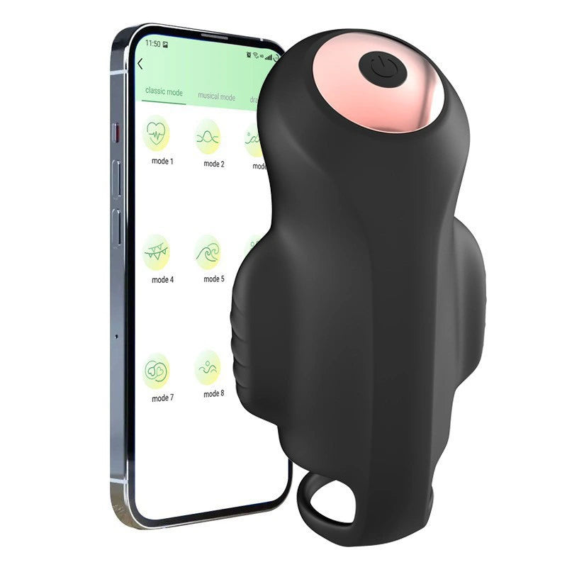 XG4: App Control Dual Motor Penis Trainer Ring with 9-frequency Pulse Mode