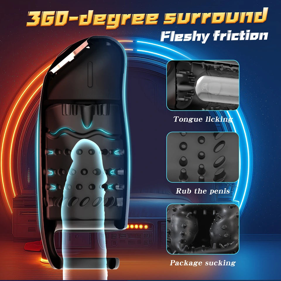XG4: App Control Dual Motor Penis Trainer Ring with 9-frequency Pulse Mode