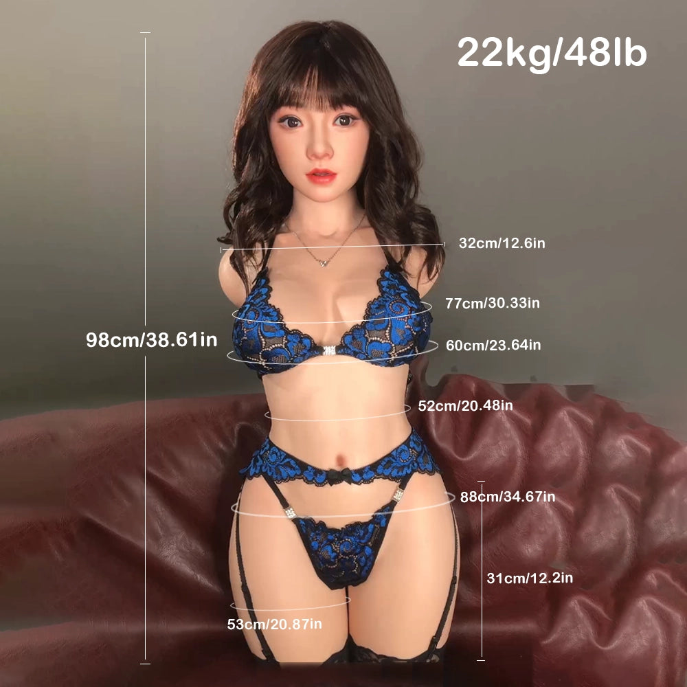 Elena: 48LB Life Size Doll Japanese SIlicone Sex Doll