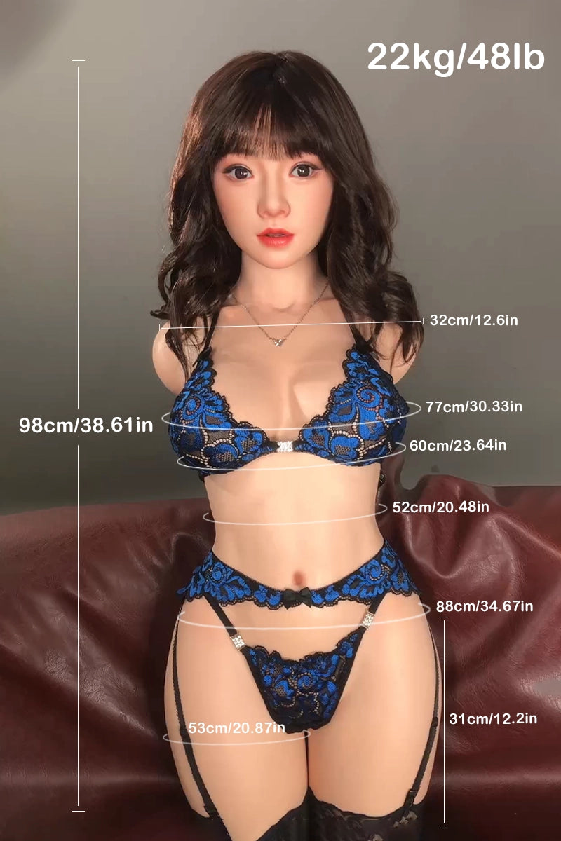 Elena: 48LB Life Size Doll Japanese SIlicone Sex Doll