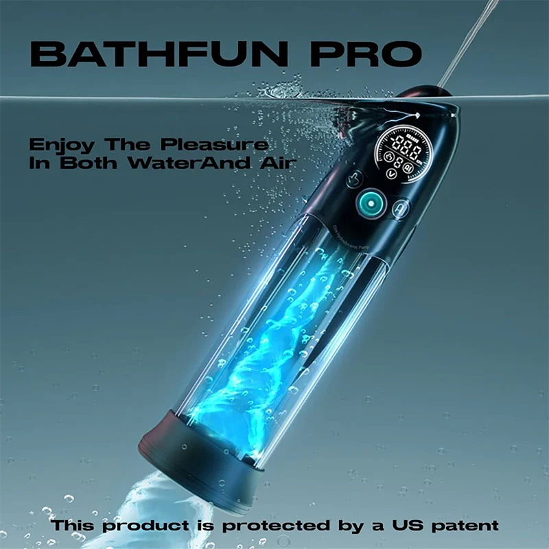 Bathfun Pro: Smart Fully Waterproof Penis Pump