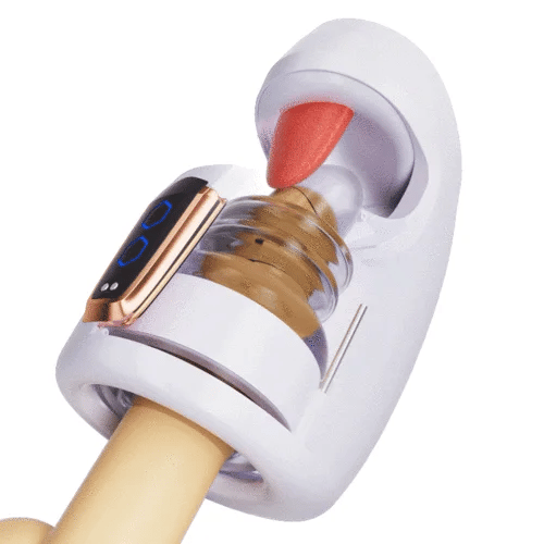 XG18 Plus: Blowjob 10 Licking Thrusting Modes Glans Training Stimulator