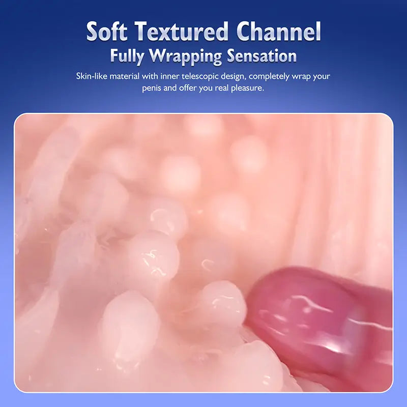 Leten A380 Pro: 10 Thrusting & Rocking Modes Realistic Male Stroker with Heating Voice