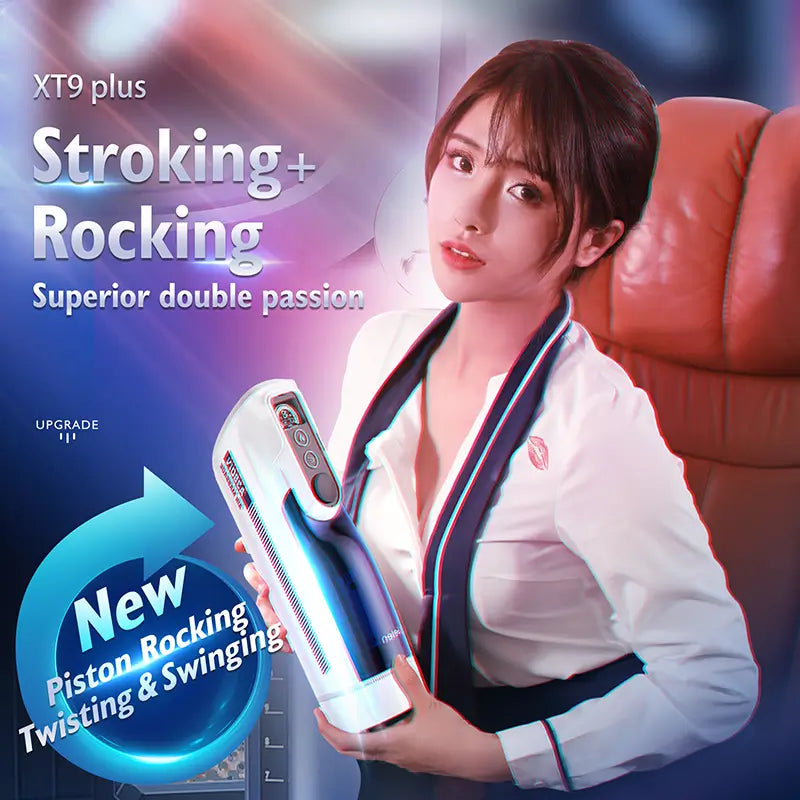 Leten A380 Pro: 10 Thrusting & Rocking Modes Realistic Male Stroker with Heating Voice