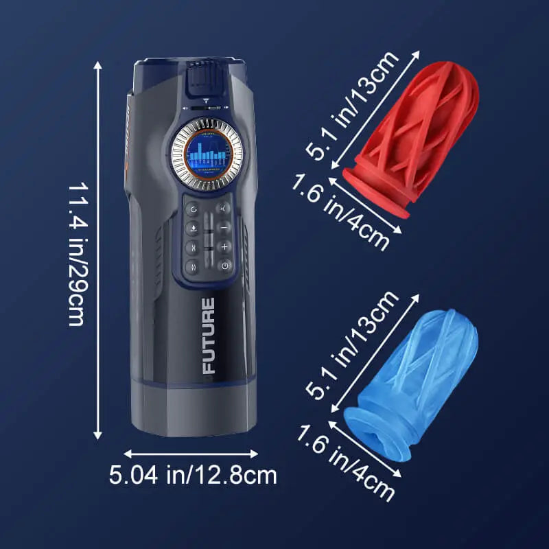 Leten Future Pro 708 Male Masturbator Size and Dimensions for Precise Fit and Comfort