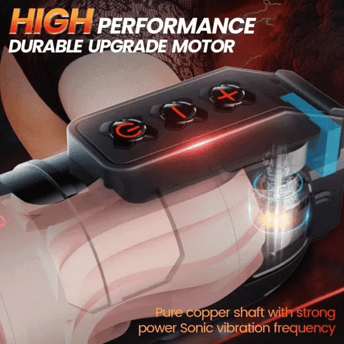 Leten Powerful Blasting: 10 Vibrating Male Masturbator APP Control