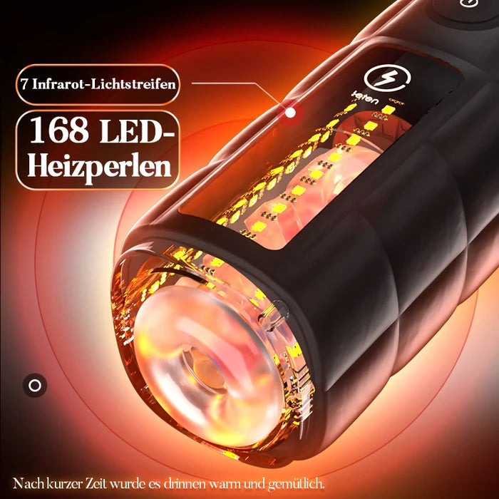 Leten Zero Gravity: 10 Frequency 6 Speed Thrusting Vibrating Stroker