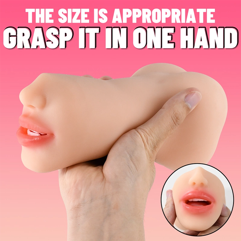 Eliza: 1.61LB Realistic 3 In 1 Mouth Pocket Pussy