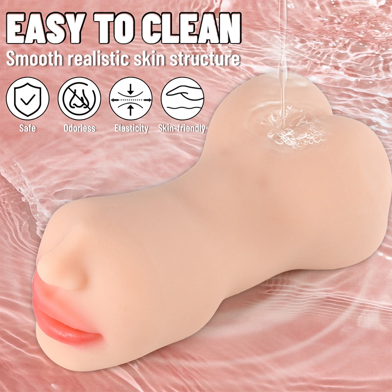 Eliza: 1.61LB Realistic 3 In 1 Mouth Pocket Pussy