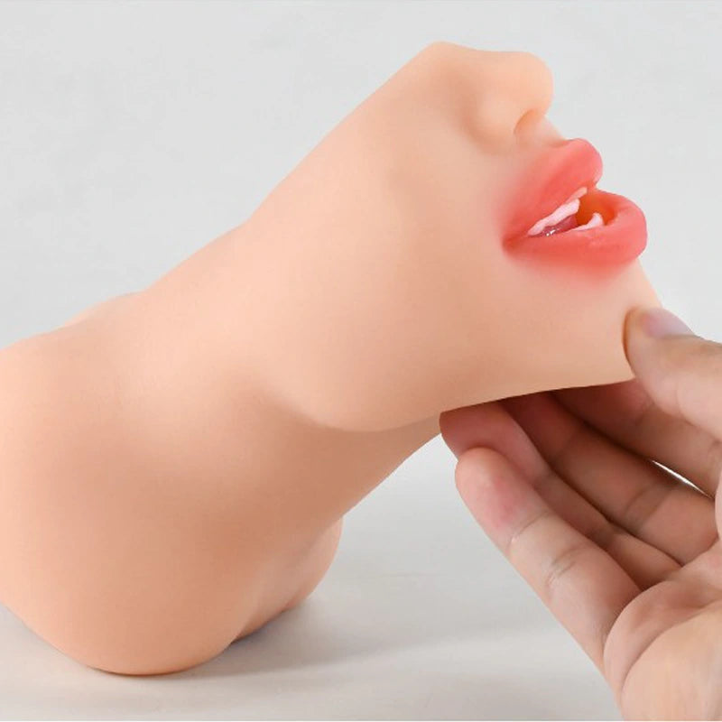Eliza: 1.61LB Realistic 3 In 1 Mouth Pocket Pussy