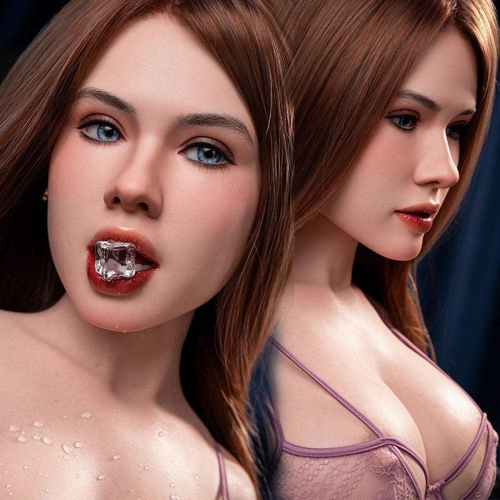 Nina: 44LB Realistic Gel Breast Silicone Sex Doll with ROS Head