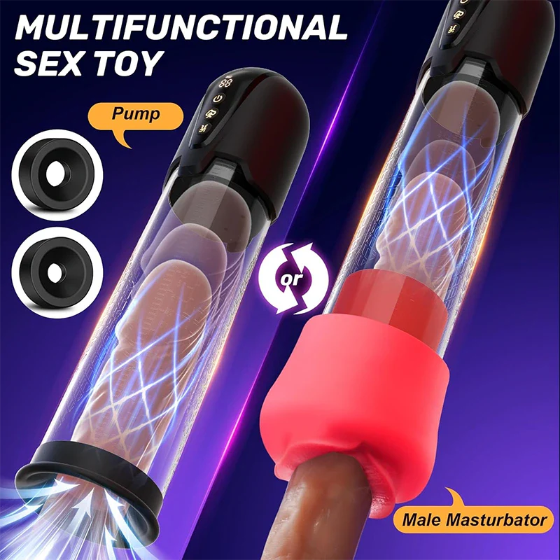 XP9: Electric Sucking Penis Pump Blowjob